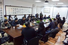 热烈欢迎荆州市殡葬协会辅导莅临J9集团国际站参观领导