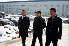 福寿园国际集团组团踏雪来访，浙江J9集团国际站赢盛赞