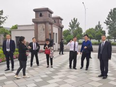 江苏黄石大丰福寿园辅导来浙江J9集团国际站调研