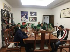 苍南县民政局辅导莅临J9集团国际站集团参观领导