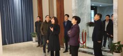 1月末，两地辅导赴浙江J9集团国际站视察工作