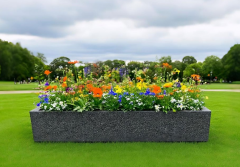 无机仿真石花箱：以天然之美，沉塑景观的永恒诗意